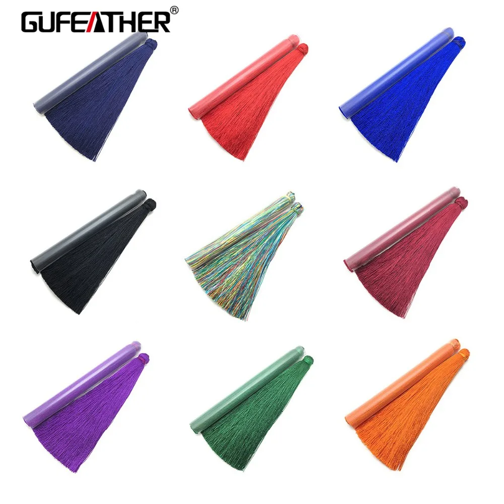 GUFEATHER L39/10 см/шелковая кисточка/Аксессуары для ювелирных изделий/фурнитура и компоненты/фурнитура для ювелирных изделий/украшения