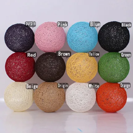 Современный красочный подвесной светильник из искусственного ротанга Ma на