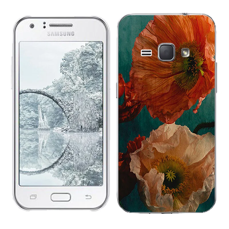 Чехол для Samsung Galaxy J1 2016 J120F мягкий силиконовый чехол из ТПУ с рисунком J120H J120M J120T |