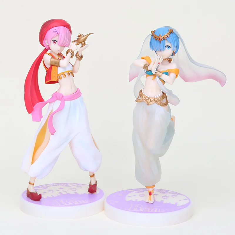 Ответ: жизнь в другом мире от нуля Rem Ram арабском ночь Ver. Aladdin princess Zero Action фигурки