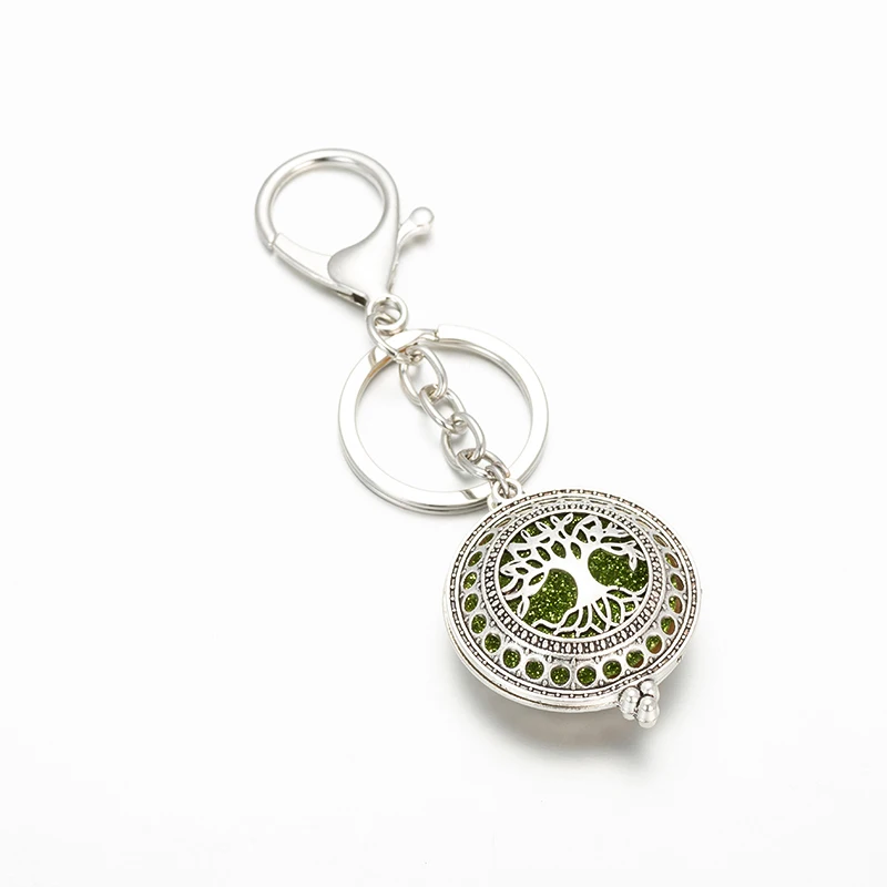 Арома диффузор DIY брелок Духи Эфирное масло слон 30 мм с медальоном подходящие