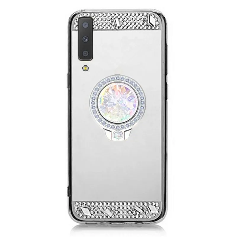 Для Samsung Galaxy A9 A7 2018 M10 M20 A50 A10 чехол для телефона зеркальная Крышка A6 A8 Plus J3 J5 J7 2016 2017