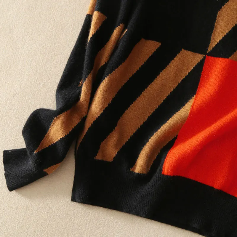 Женские кашемировые свитера с вырезом лодочкой из 100% чистого кашемира длинным