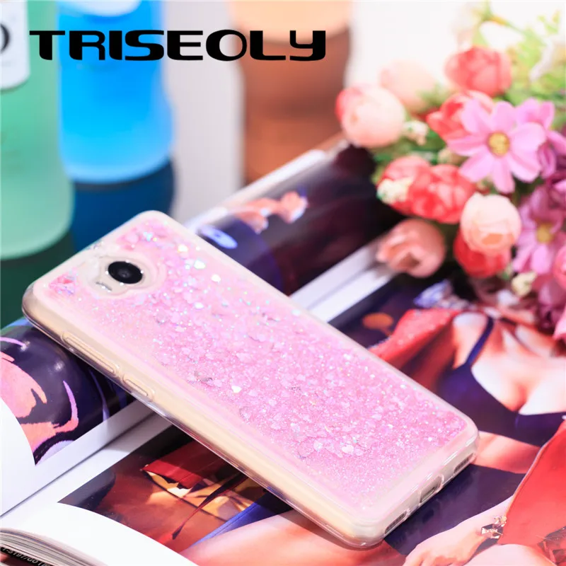 TRISEOLY чехол для Huawei Y5 2017 Y6 зыбучий песок водопад TPU телефона 2017/Y6 5&quot | Мобильные