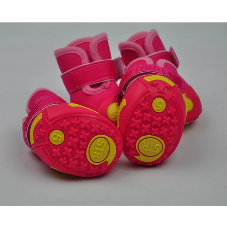 Водонепроницаемая нескользящая обувь для собак Новое поступление зимние теплые