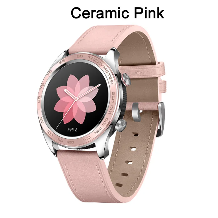 Новинка! Huawei Honor Watch Dream, умные часы, спортивные, для сна, бега, велоспорта, плавания, горы, gps, 1,2 дюймов, AMOLED, цветной экран, 390*390, часы - Цвет: Ceramic Pink
