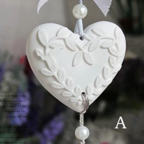 PRZY Силиконовые Формы ароматические формы в форме сердца листья ангелы розы