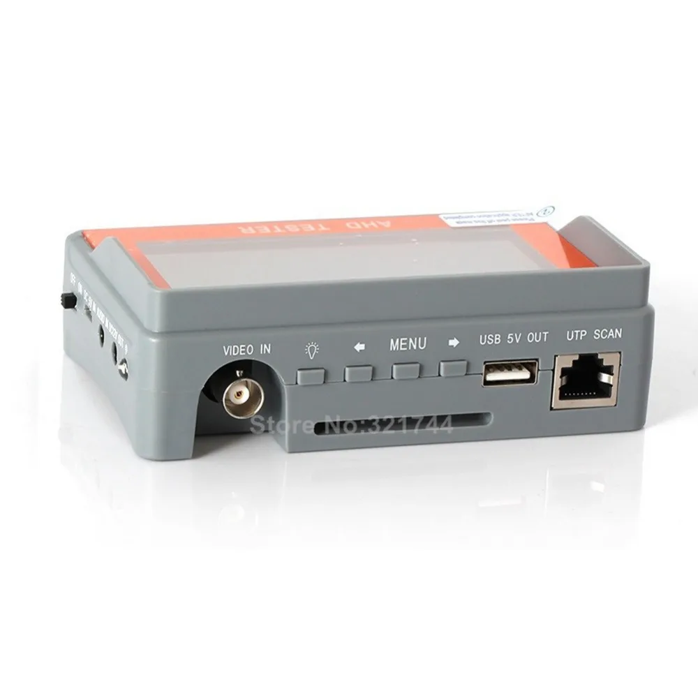 Новые CCTV 1080 P 720 AHD Камера Тесты er 4.3 дюймовый ЖК дисплей аналогового видео 12 В/ 5 В