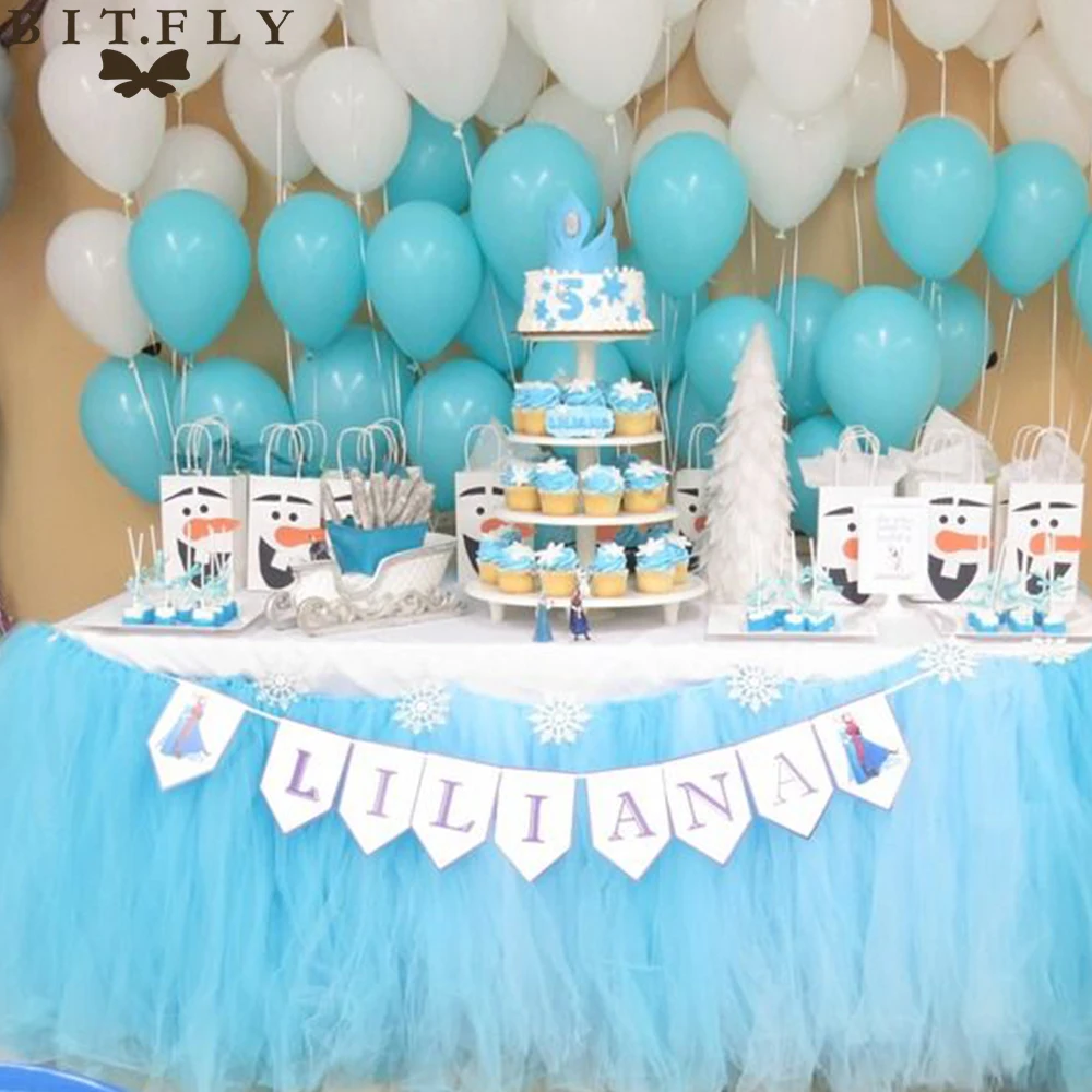 DIY Table skirting customize handmade tulle tutu table skirt birthday banquet Party wedding Decoration Home Textile white pink |