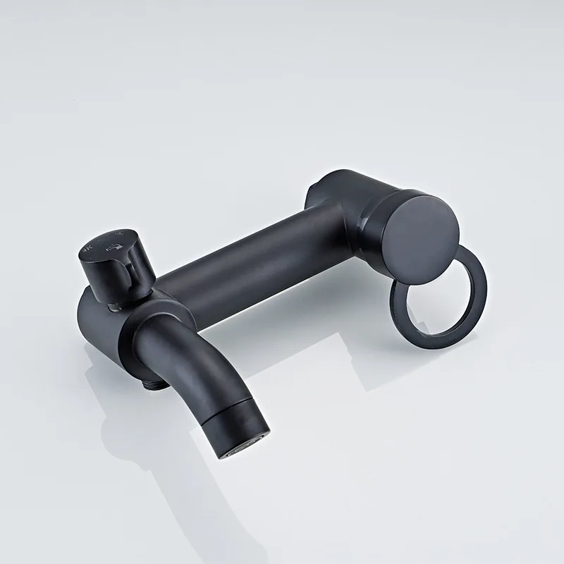 Бесплатная доставка смеситель черного цвета для ванной комнаты в американском