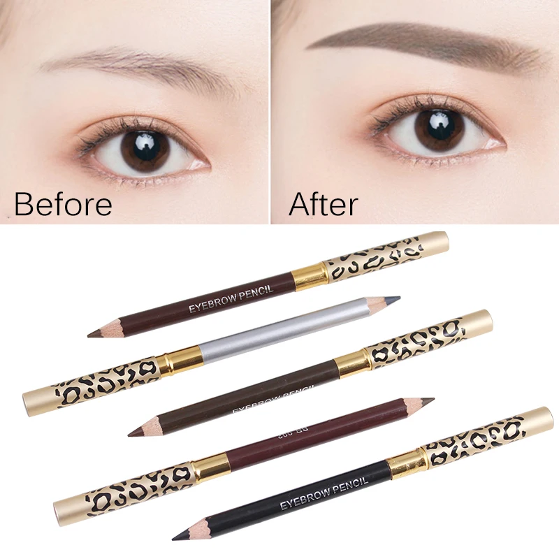 Стойкий карандаш для бровей 1 шт. черный коричневый кофейный макияжа тату тинт