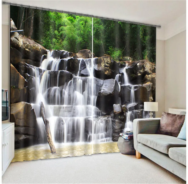 Luxury 3D Curtains Drapes for Living Room Office Hotel Home Wall Tapestry Can be Customed | Дом и сад