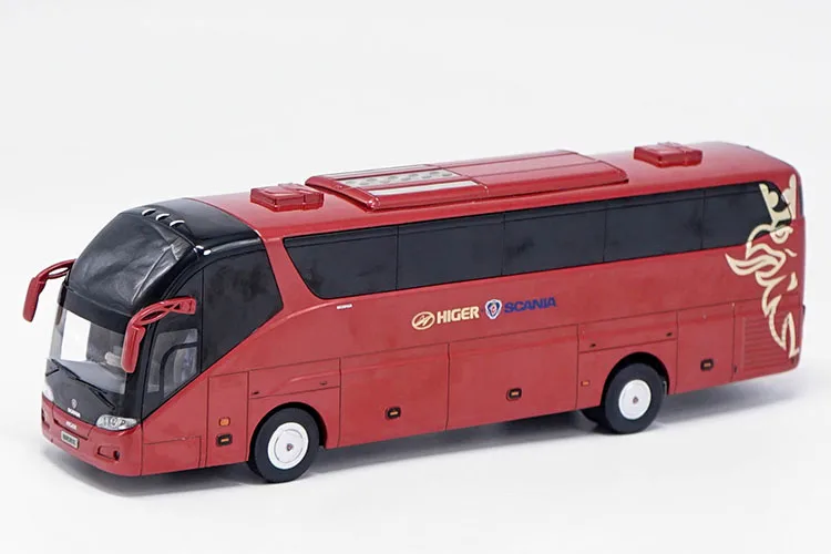 Модель из сплава подарочные весы 1:42 KingLong Higer Скания A90 Дорожный транспорт автобус