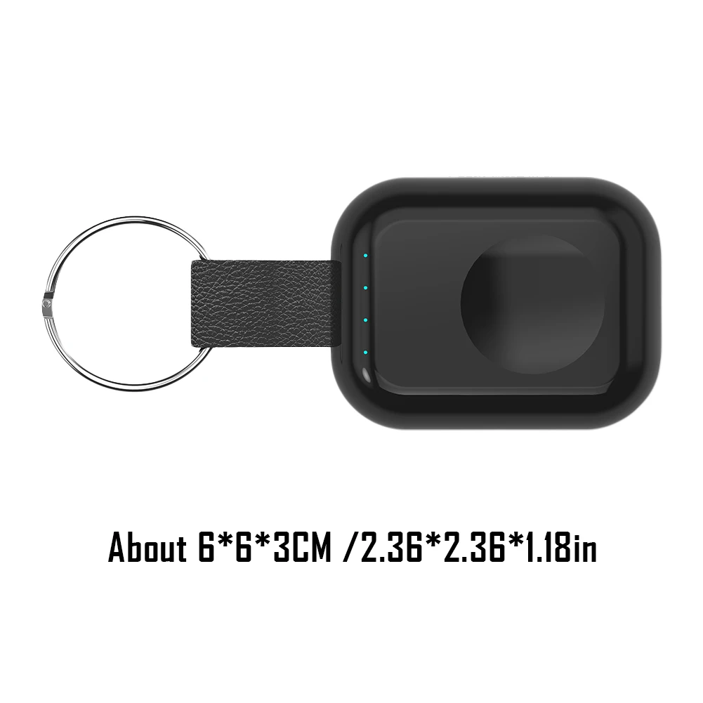 Внешний аккумулятор QI 5 W беспроводное зарядное устройство для Apple Watch IWatch 1 2 3 4 Беспроводное зарядное устройство power Bank 700 mah Портативное наружное