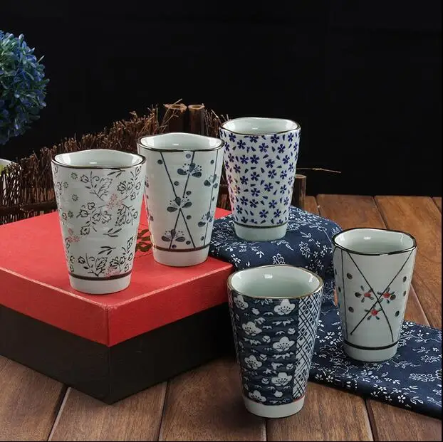 Горячая продажа 300 мл пять комплектов кофейного молока Набор кружек на подарок