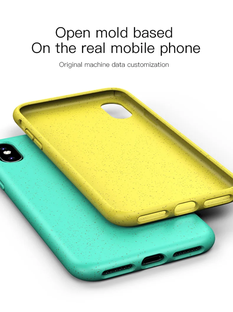 LUPHIE экологичный силиконовый чехол для iPhone X XS Max XR 8 7 Plus Противоударная подушка безопасности Чехол для iPhone 6 6S 7 8 Plus TPU чехол
