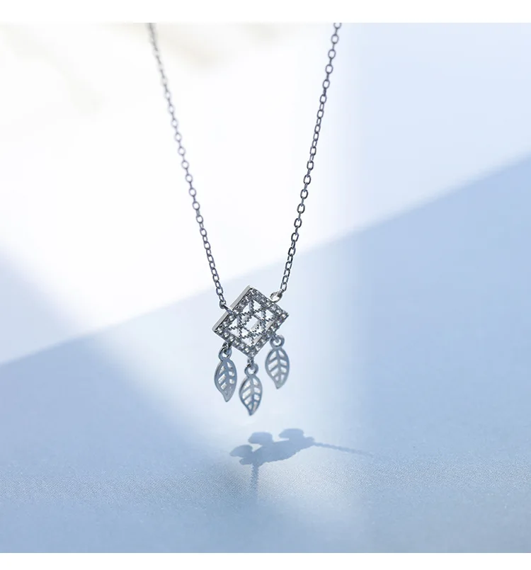 Новые Аутентичные ожерелья Ловца снов из стерлингового серебра 925 пробы оптовая