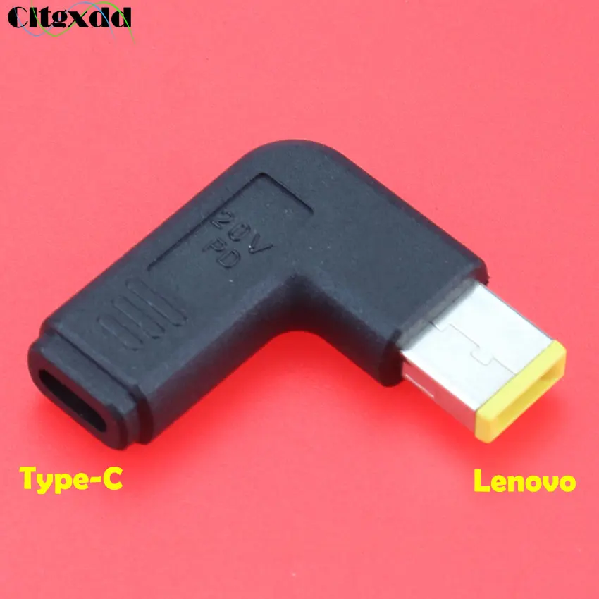 1 шт. зарядное устройство для ноутбука адаптер переходник USB type C женский 7,4*5,0 4,5*3,0 5,5*2,5 Мужской DC разъем питания для lenovo Asus - Цвет: For Lenovo