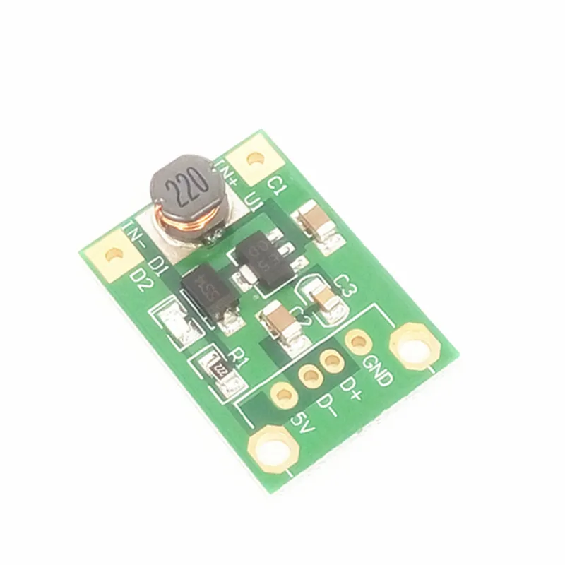 Плата усиления A67 DC Boost (1 в-5 в) Rise 5 В выход без USB-головки мобильный источник