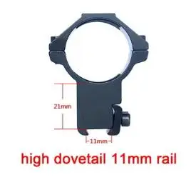 11mm Открытие тактический охотничий прицел HD 1-4X24 ИК длинные зрачка с подсветкой R& G телескопический прицел подходит 30-06 308 AR15 M4 - Цвет: 11mm