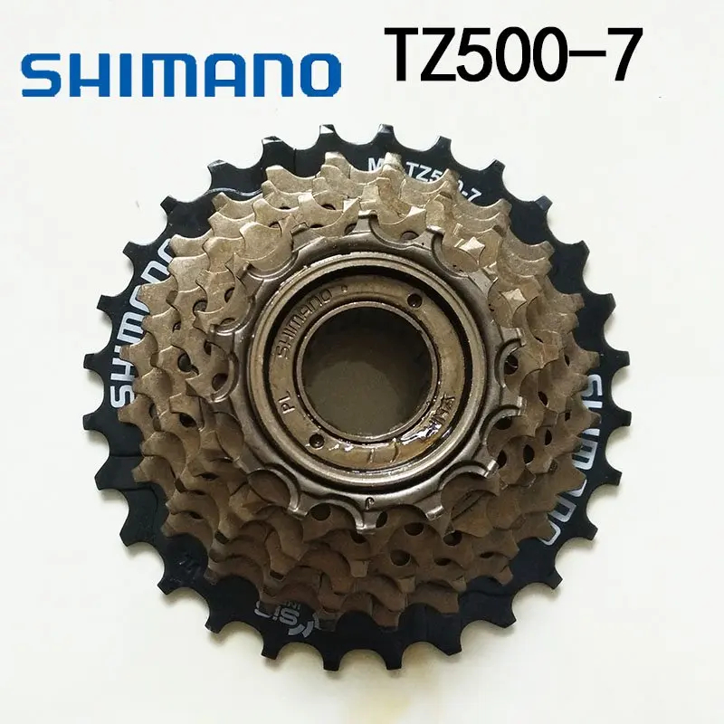 Аксессуары для велосипеда shimano MF-TZ500 7 скоростная кассета свободного хода | Спорт и