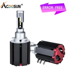 Acoosun Автомобильные фары лампы светодиодный H15 48 W 5600LM 12 V 6500 K белый