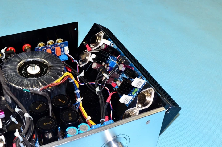 AM-80 KSA-50 схема DIY fever HIFI класс AB/A Золотое уплотнение на MJ15024/MJ15025 усилитель 150 Вт* 2
