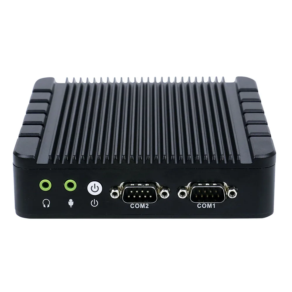 Minisys 32 г EMMC мини ITX компьютер Intel Apollo Lake j3455 Процессор Dual LAN 4 USB3.0 безвентиляторный