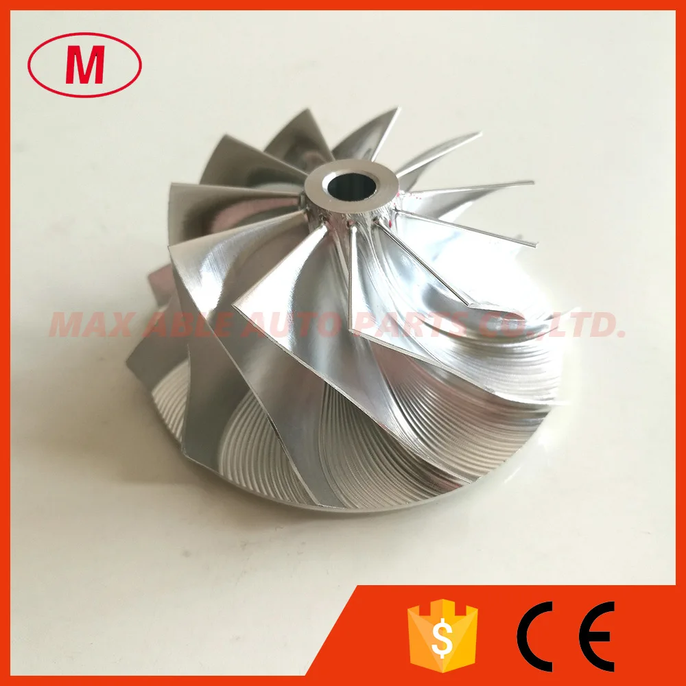 RHF5HB 93844S High Performance Turbo Aluminum 2024/Milling/Billet compressor wheel 47.20/60.0mm 11+0 blades FOR Subaru EJ20 VF22 |