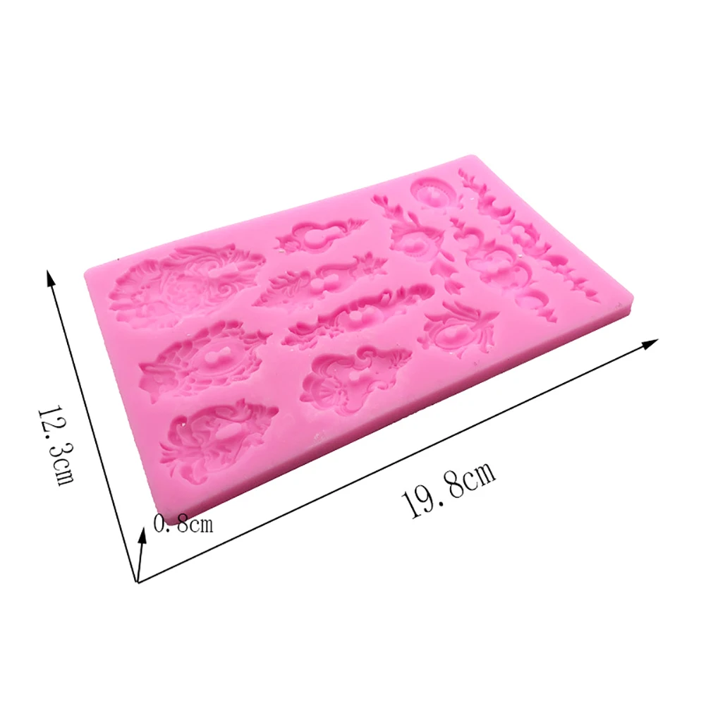 Тиснение Тотем силиконовые формы помадка торт шоколадный Декор Sugarcraft DIY Плесень