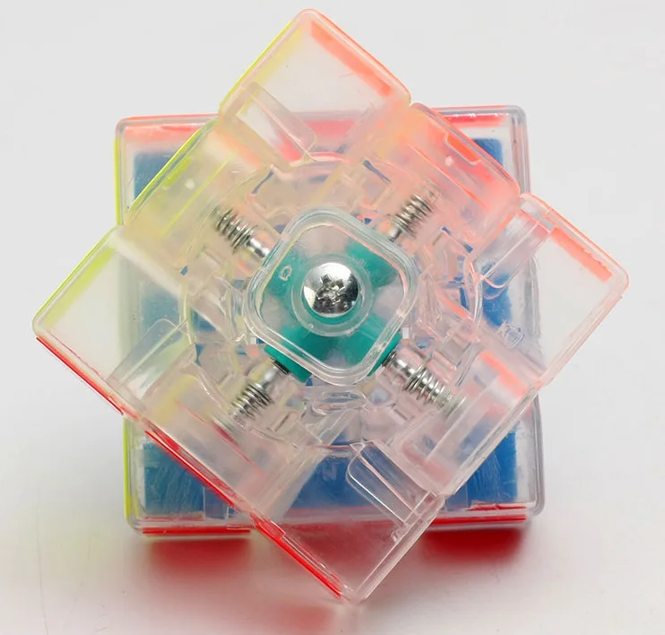 Длинный Волшебный куб YJ Yongjun GuanLong 3x3x3 головоломка Guan для начинающих прозрачные