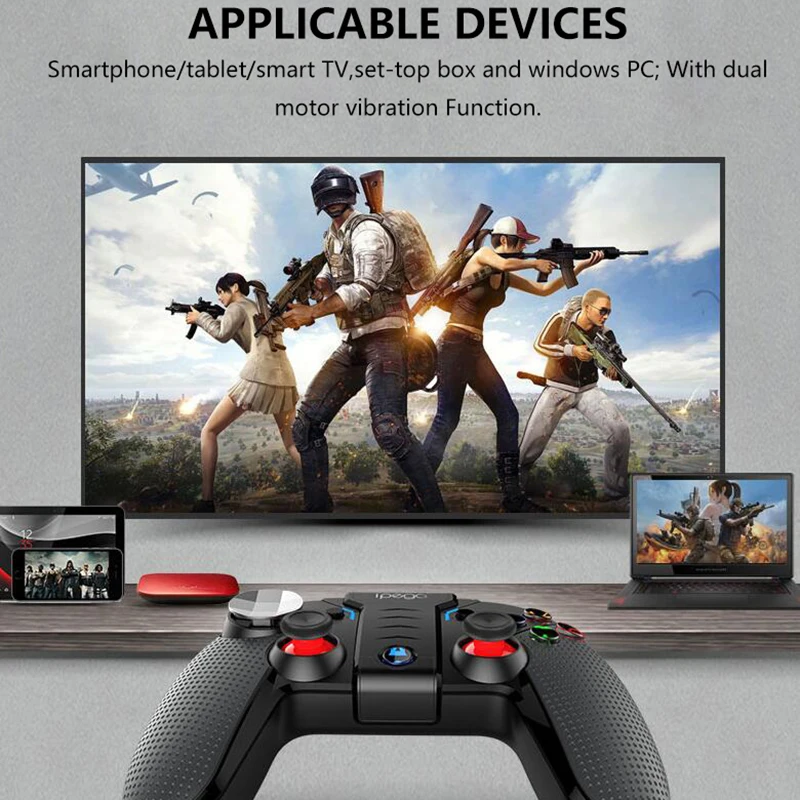 Ipega PG-9099 Wolverine Bluetooth Gaming Controller Dual Motor Turbo Gamepad support 6.2in Smart Phone switch for Android | Электроника