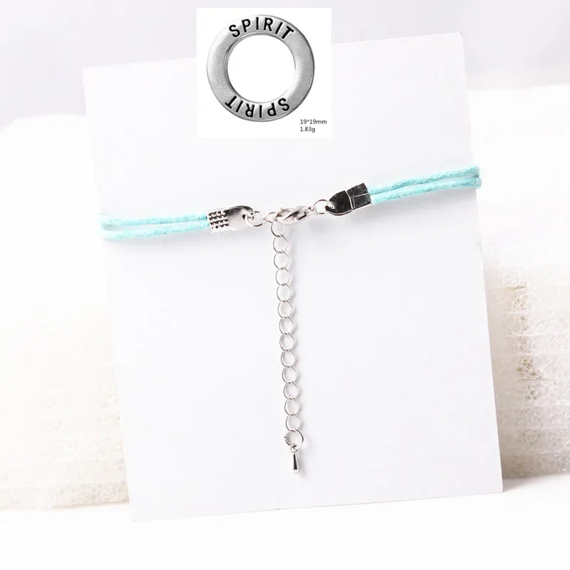 Spirit Charm браслет спортивный Wish карта для Sporter Регулируемый ювелирный подарок