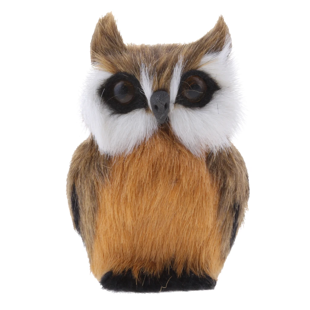 Mini b&uacute;ho Artificial de imitaci&oacute;n para decoraci&oacute;n del hogar, Animal de imitaci&oacute;n, tama&ntilde;o medio-5
