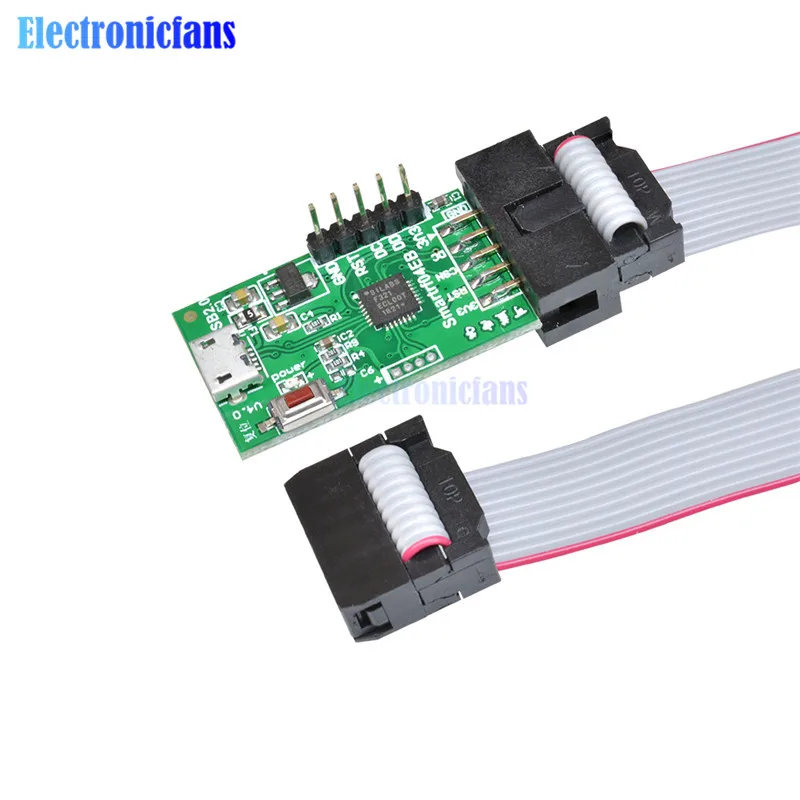 Смарт RF04E RF04EB CC1110 CC2530 CC2531 CC2540 ZigBee модуль 3 В целевое напряжение Zigbee эмулятор