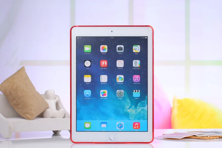 2017 Горячий прозрачный мягкий ТПУ чехол для ipad air 2/ipad 6 9 7 дюйма Твердый защитный +