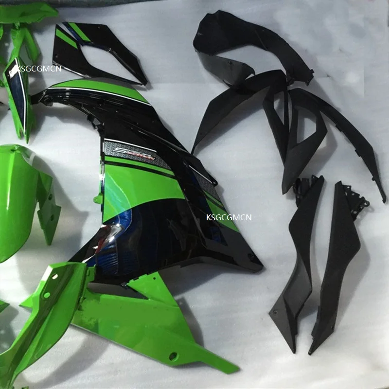 Хит продаж подходит для Kawasaki Ninja 300R 2013 2015 EX300 13 14 15 EX 300 Зеленый Черный ABS