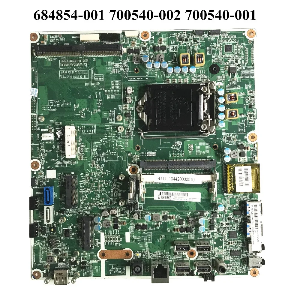 SZWXZY отлично подходит для HP ENVY 20 D материнская плата AIO H61 DDR3 684854 001 LGA1155 700540 002 100%