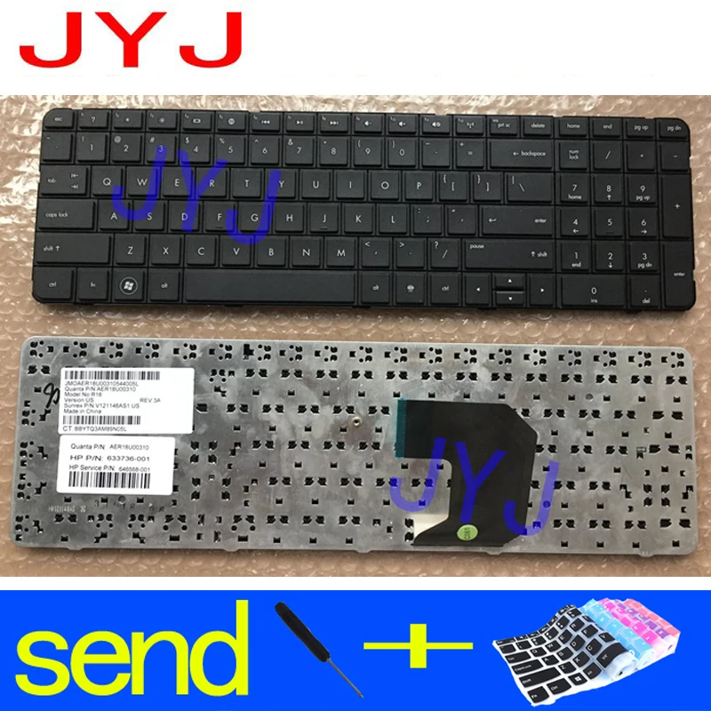

NEW Laptop Keyboard for HP Pavilion G7-1000 G7-1100 G7-1200 G7 G7T R18 G7-1001 G7-1222 Send a transparent protective film