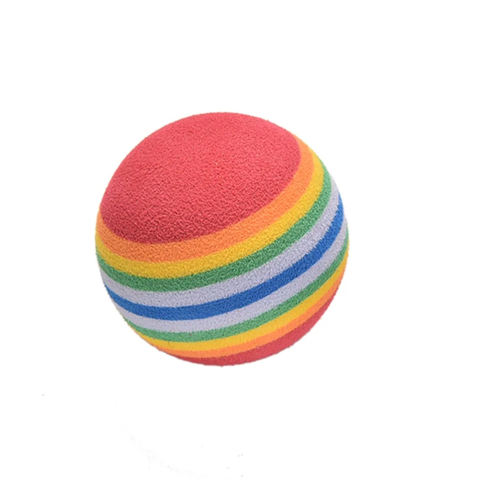 

Hot Sale 20 Pcs Dia 4cm Foam Sponge Golf Training Ball Indoor Practice Rainbow