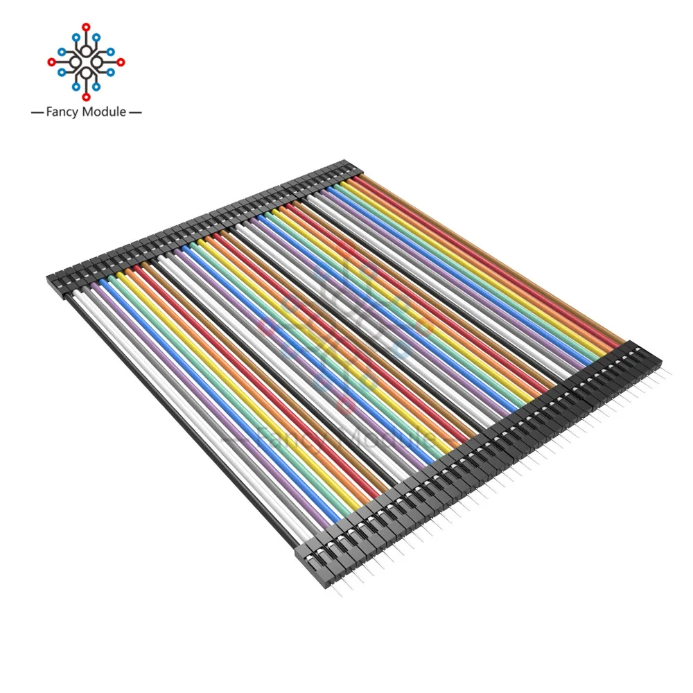 Перемычка Dupont 10 см штекер гнездо 40 шт. ленточный кабель для Arduino|cable for arduino|cable forcable