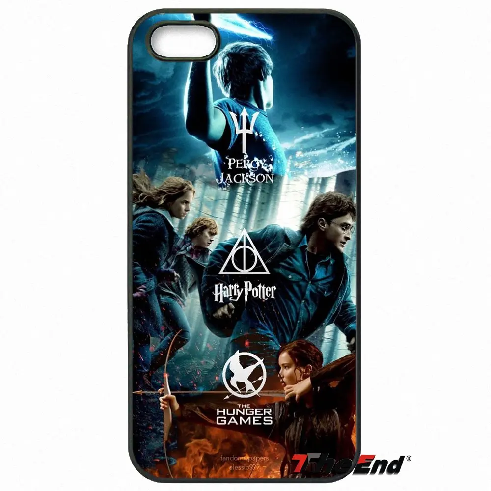 Перси Джексон расходящихся Книги по искусству для Ipod Touch iPhone 4 4S 5 5S 5C SE 6 S 7 Plus samung