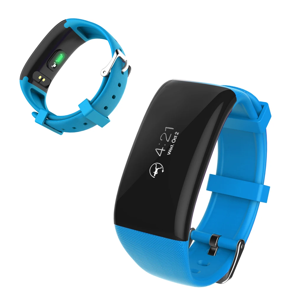 X16 Умный Браслет Heart Rate Monitor IP67 Водонепроницаемые Часы Шагомер Для iOS Android Мужчины