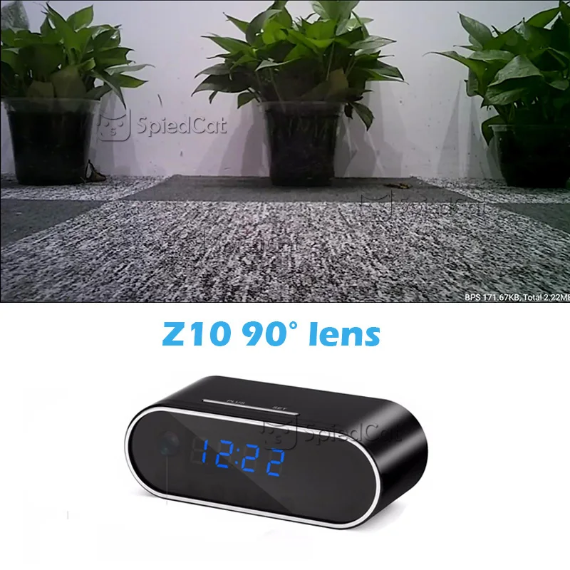 1080 P HD Часы камера беспроводной wifi IP/AP управление Скрытый ИК ночной визуальная