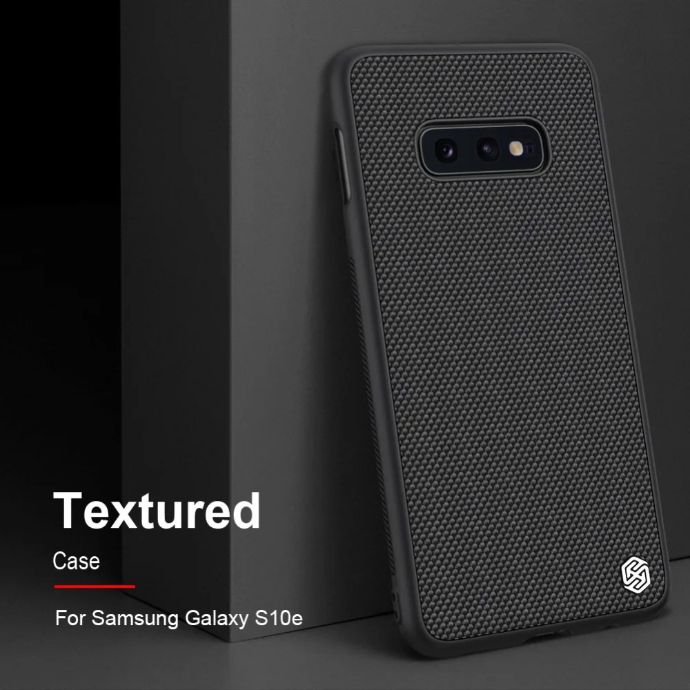 Текстурированный чехол NILLKIN для samsung Galaxy S10 Lite ультра тонкий нейлоновый волоконный нескользящий матовый чехол для Galaxy S10e