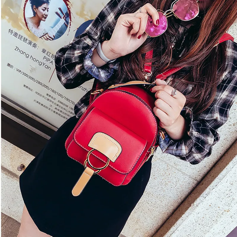 Летние сумки Для женщин 2018 PU белый дорожный рюкзак Водонепроницаемый корейской