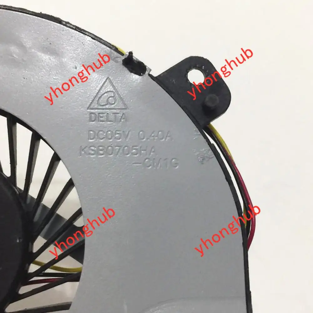 Delta Electronics ДТС DFS602205M30T KSB0705HA CM1G DC 5V 0.40A 3 провода Сервер вентилятор охлаждения|server