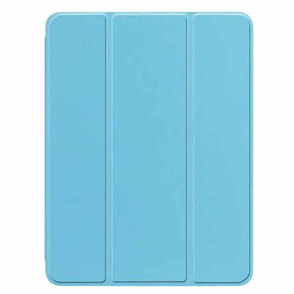 For iPad Pro 10.5 Case TPU Leather Slim Smart Cover With Pencil Holder Auto Sleep/Wake up For Apple iPad Pro 10. 5 inch New - Цвет: Blue