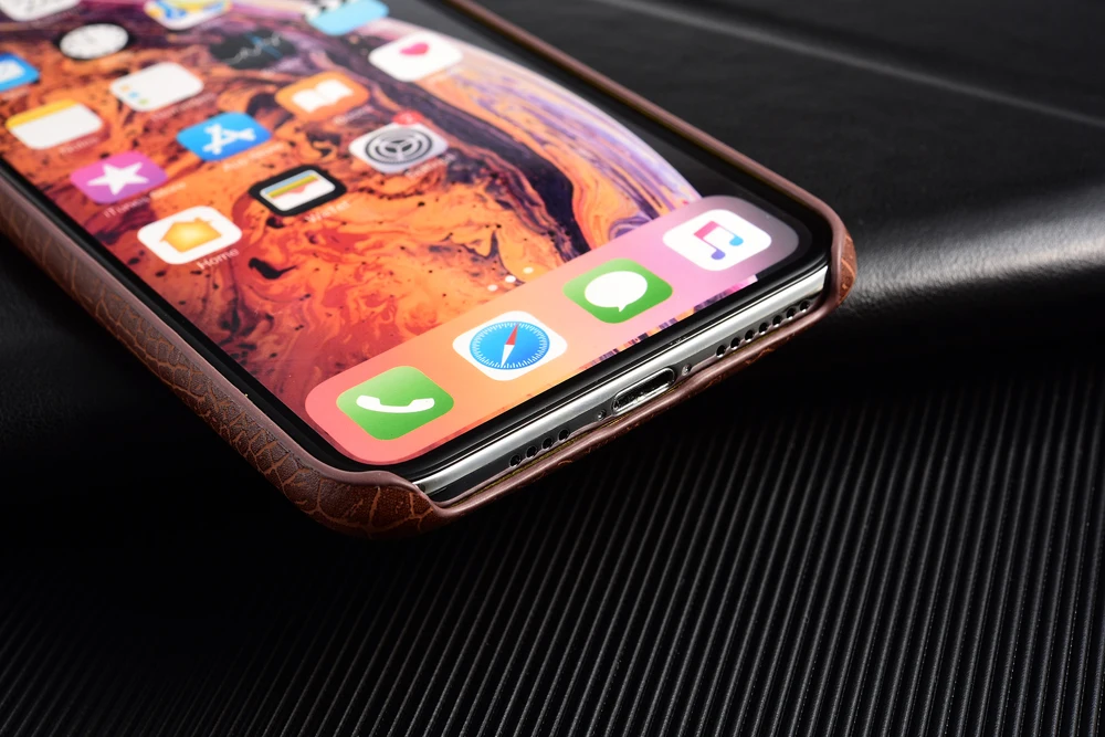 Мягкая задняя крышка из искусственной кожи крокодила для iphone X XS Max XR 11 Pro, Винтажный чехол для телефона, чехол s для iphone 7 8 Plus 6 6 S, чехол