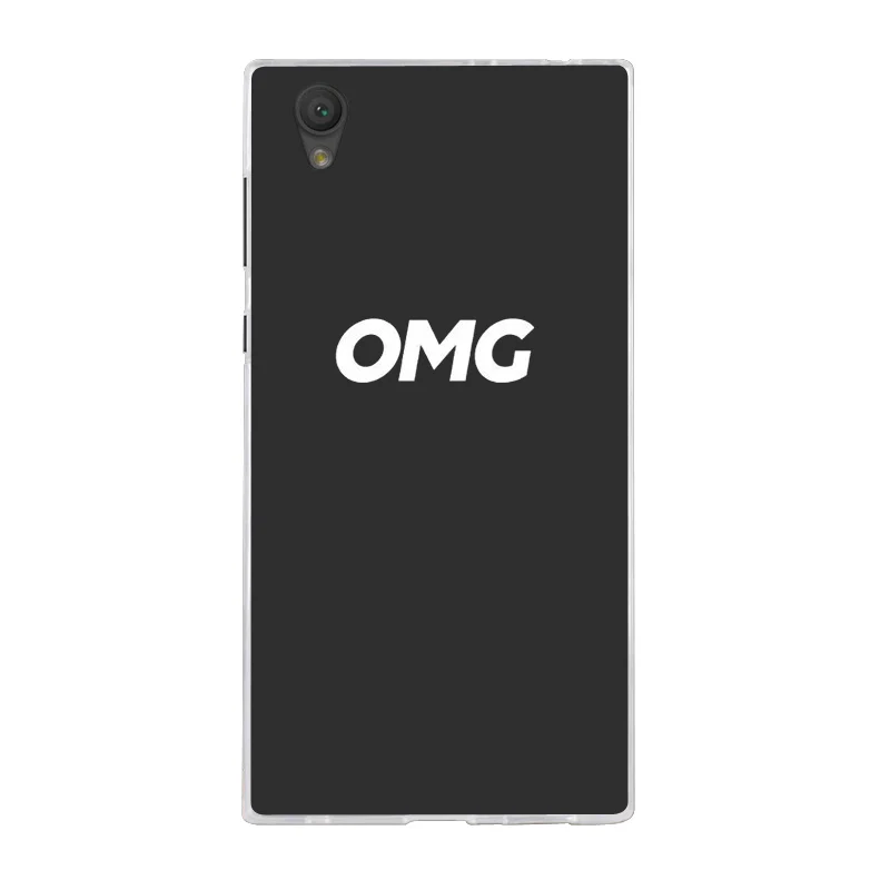 Мягкий силиконовый чехол для sony Xperia L1, чехол для телефона с рисунком, матовый чехол с цветочным узором G3311 G3312 G3313
